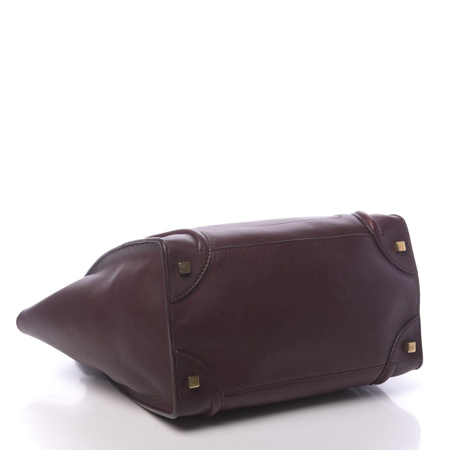 Smooth Calfskin Mini Luggage Burgundy