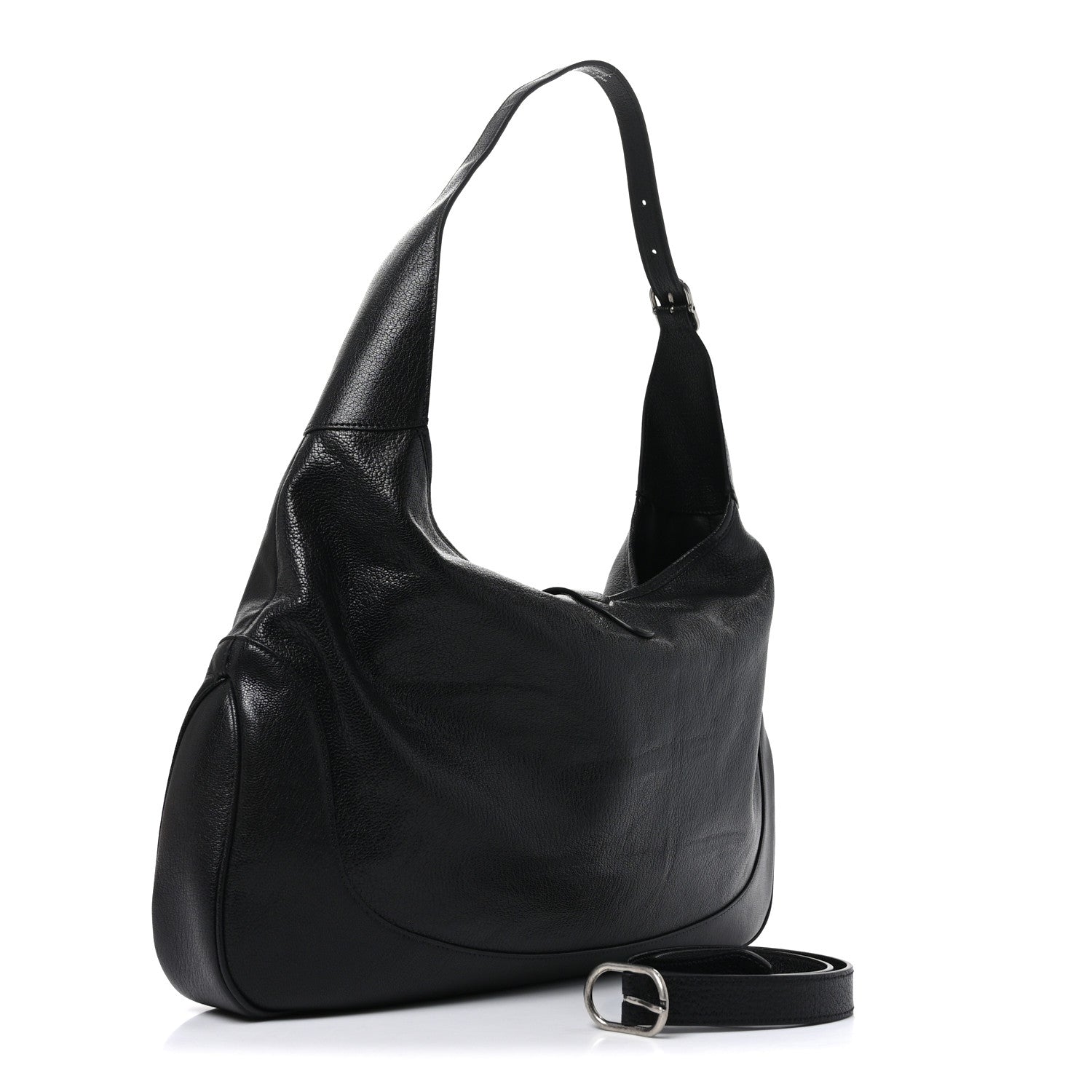 Gucci Calfskin Large Jackie 1961 Shoulder Bag Black 3 of 10