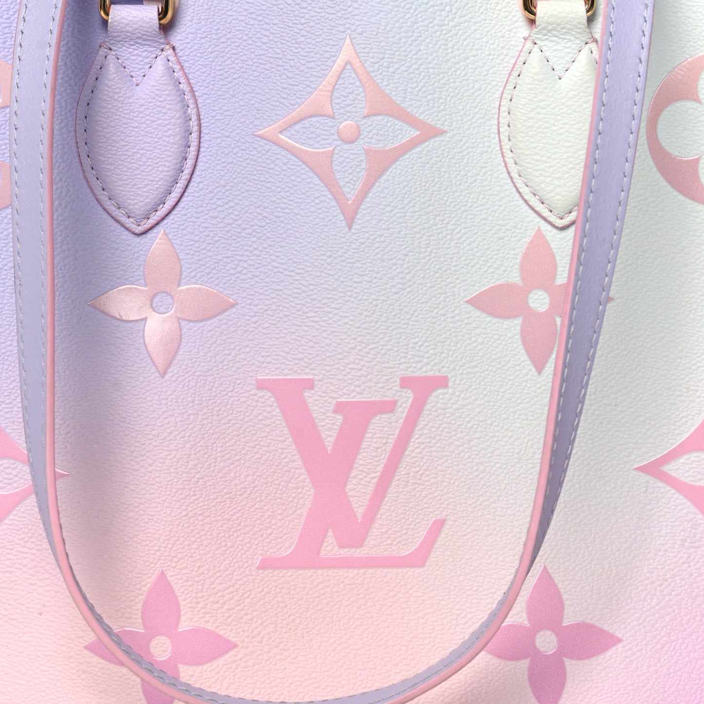 Monogram Giant Spring In The City Onthego GM Sunrise Pastel
