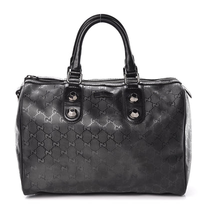 Gucci Imprime Monogram Medium Joy Stud Boston Black 1 of 10