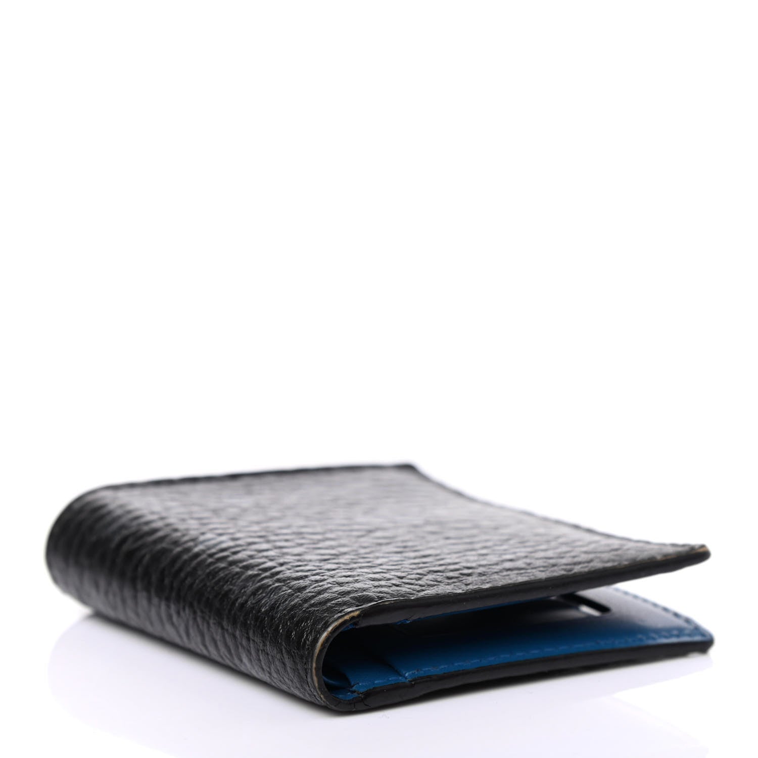 MCM Visetos Klara Bi-Fold Wallet Black Blue 3 of 4