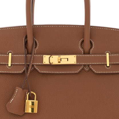 Hermes Togo Birkin 30 Gold 8 of 12