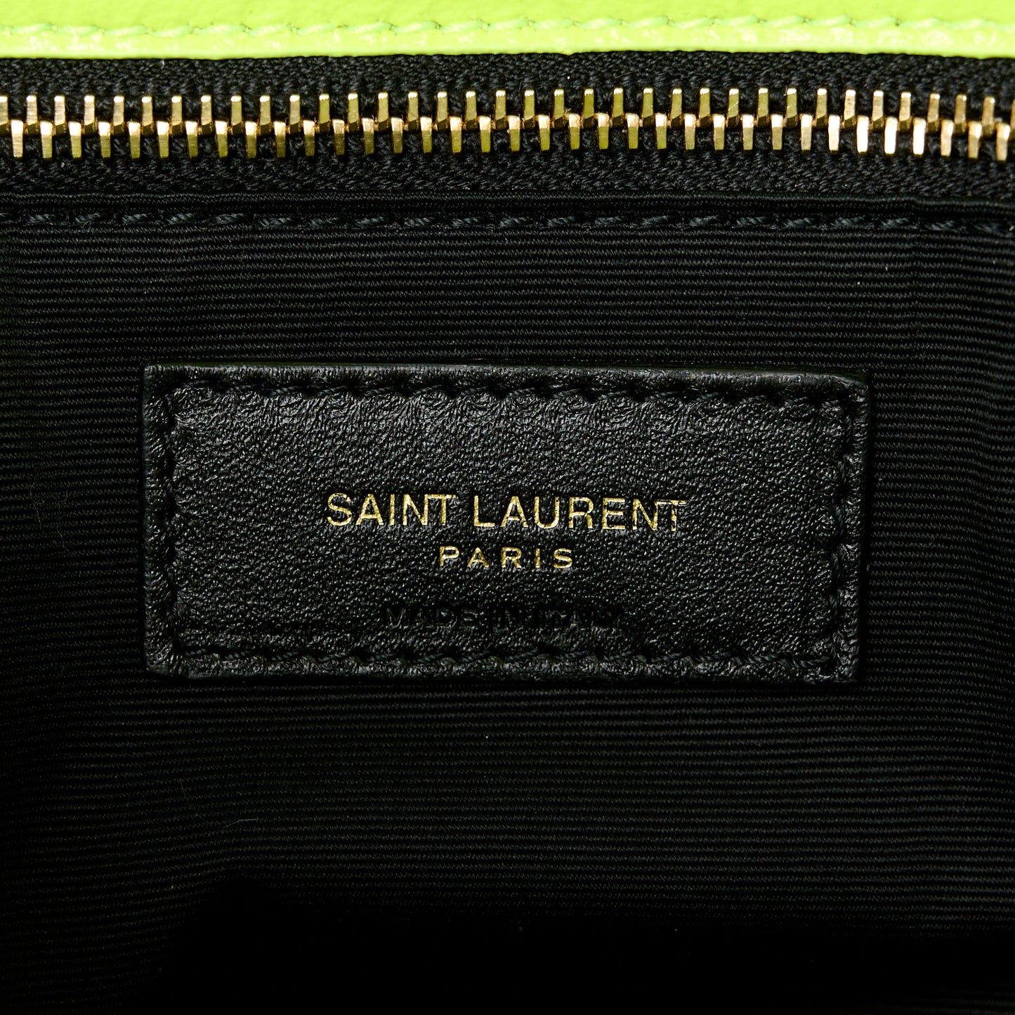 Crinkled Calfskin Matelasse Monogram Medium Niki Chain Satchel Neon Yellow