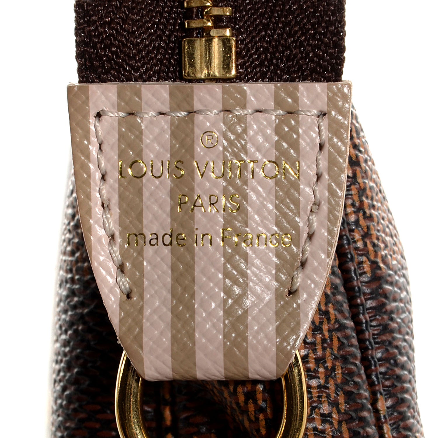 Louis Vuitton Damier Ebene Trunks and Locks Mini Pochette Accessories 7 of 7