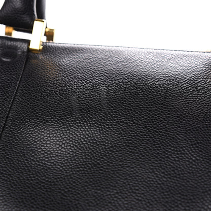 Chanel Caviar Timeless CC Duffel Bag Black 17 of 24