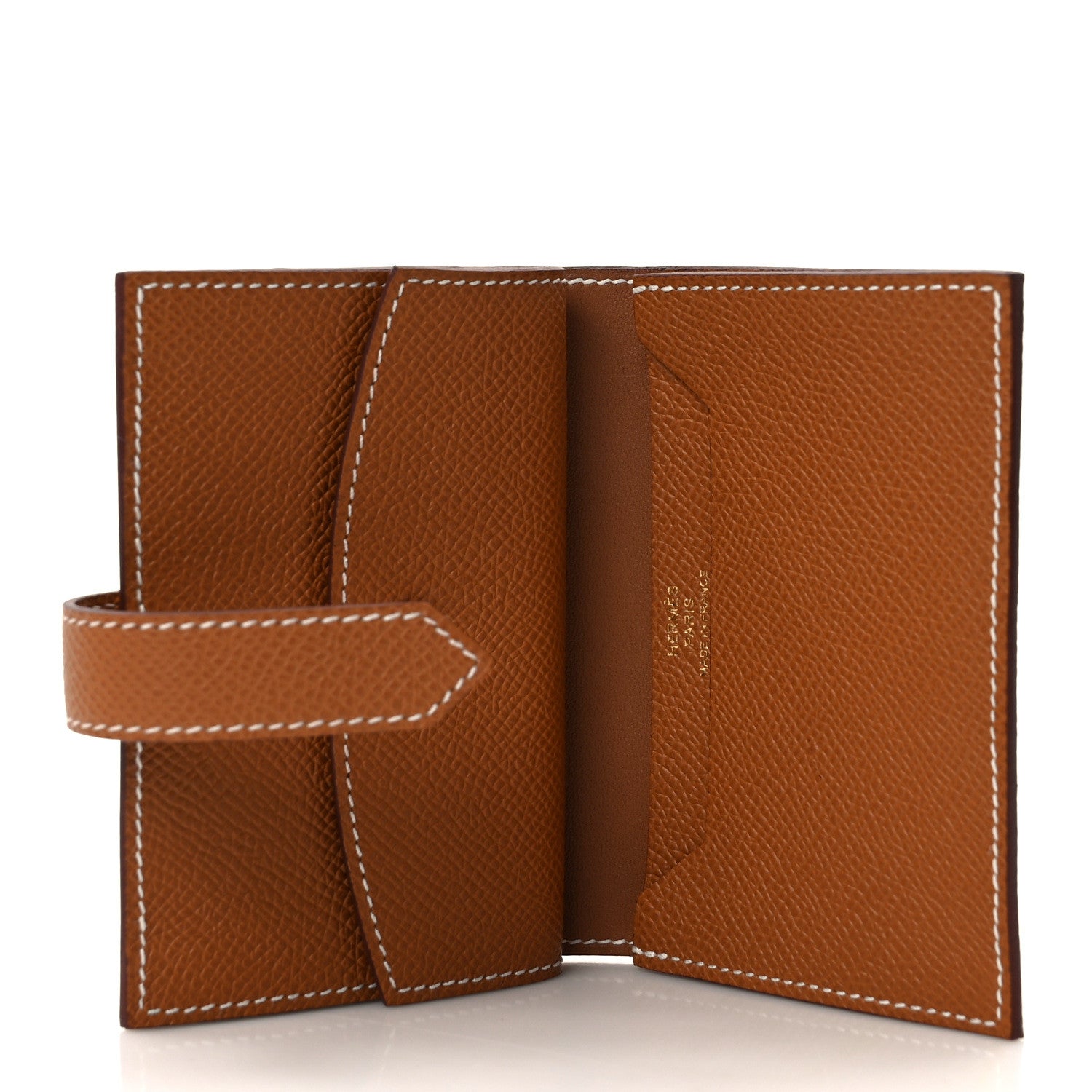 Hermes Epsom Mini Bearn Wallet Gold 5 of 7