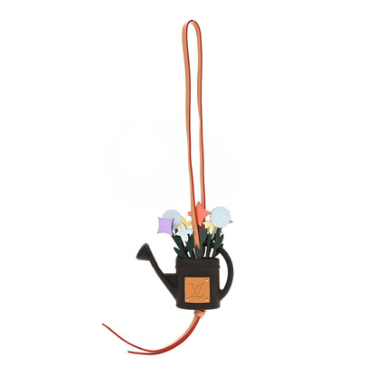 Louis Vuitton LV Flowers Watering Can Bag Charm Key Multicolor 1 of 4