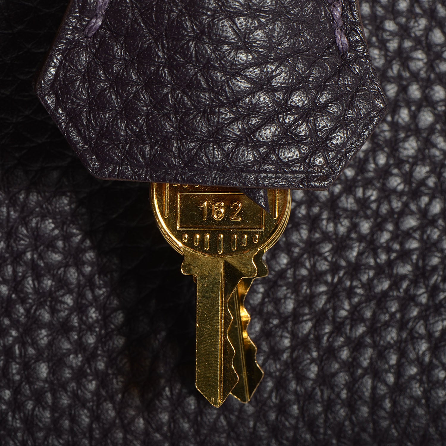 Hermes Taurillon Clemence Birkin 30 Raisin 15 of 22