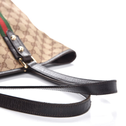 Gucci Monogram Medium Jolicoeur Tote Brown 15 of 15