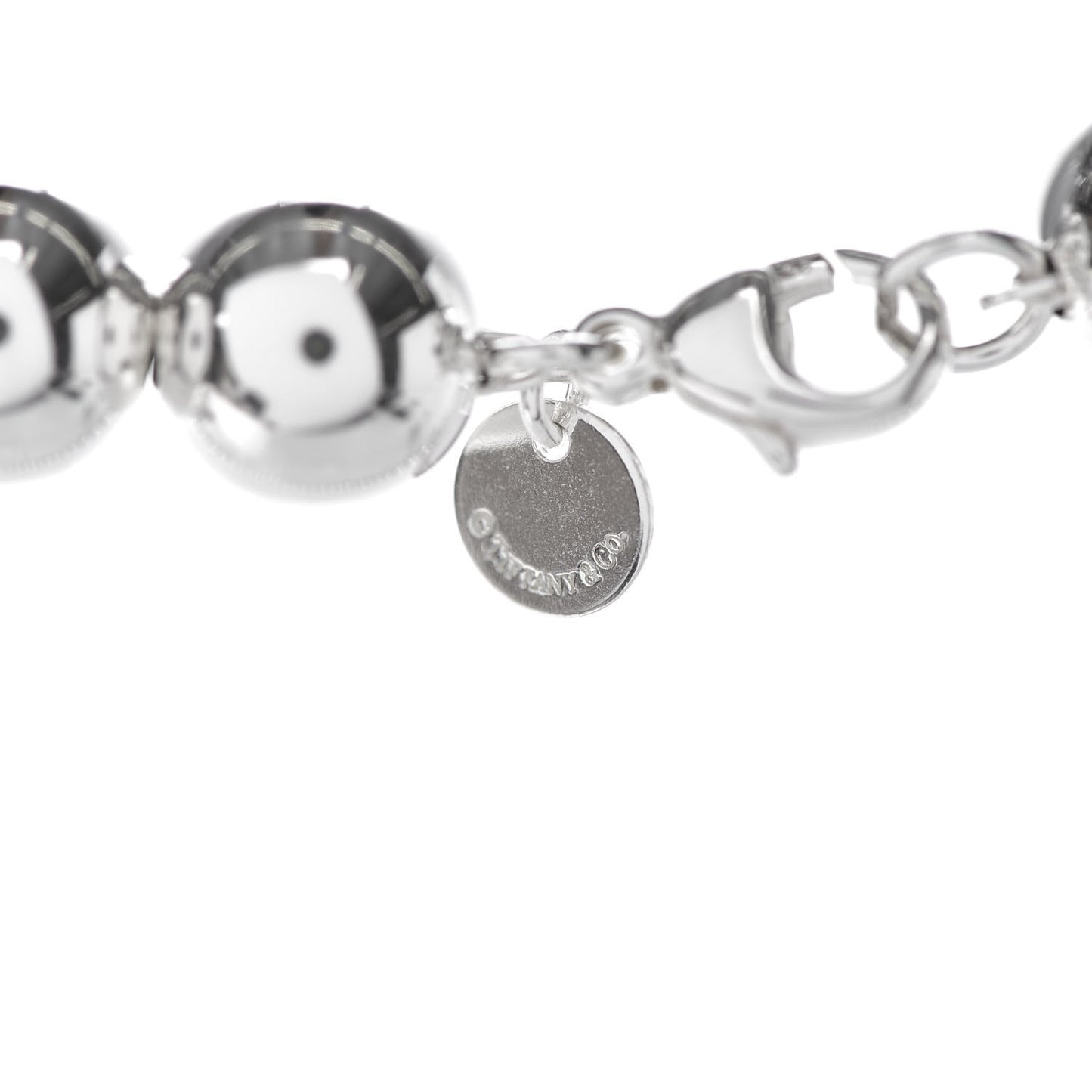 Sterling Silver 10mm HardWear Ball Necklace