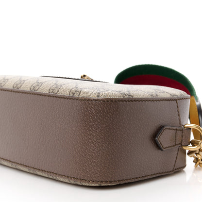 Gucci GG Supreme Monogram Web Neo Vintage Shoulder Bag Beige New Acero Crop 11 of 11
