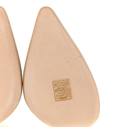 Jimmy Choo Patent Pointy Toe Romy 100 Pumps 39.5 Nude 7 of 11