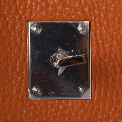 Hermes Taurillon Clemence HAC Birkin 32 Potiron 20 of 33