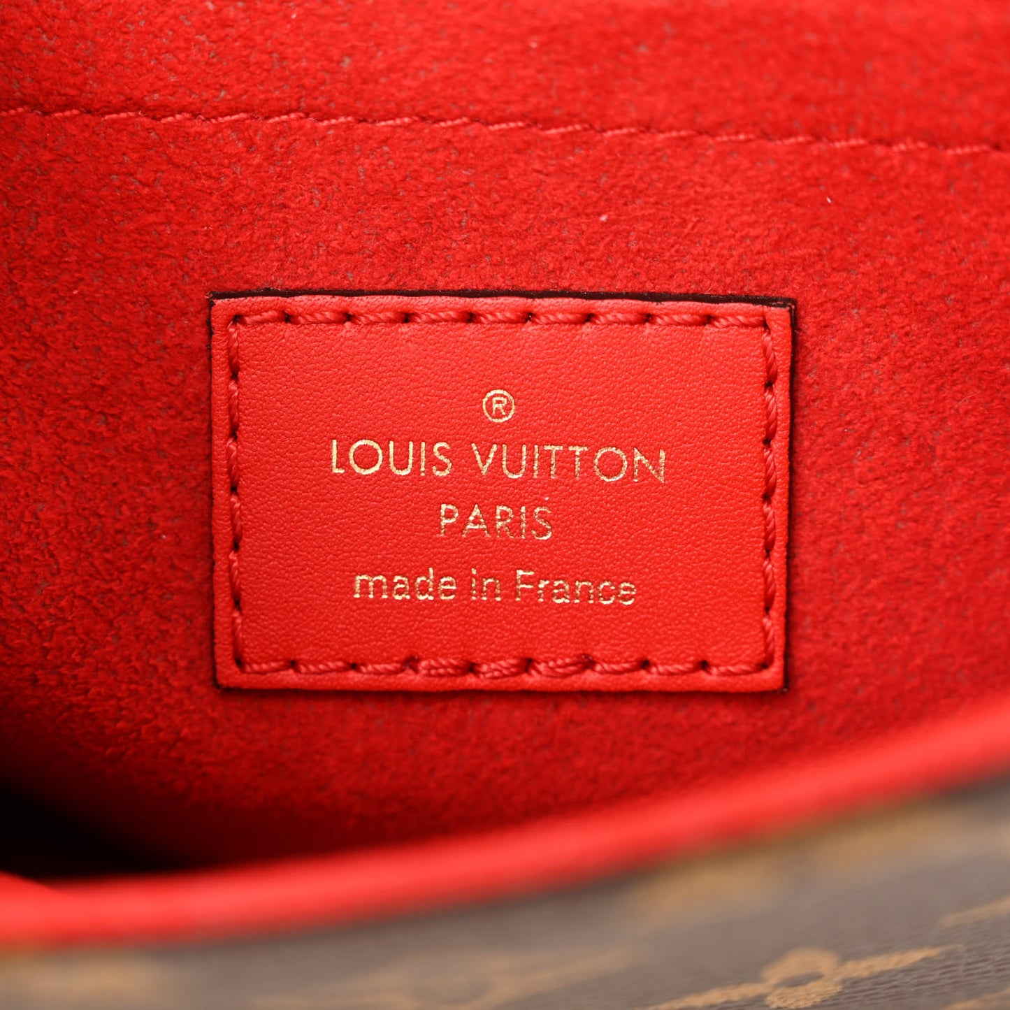 Monogram Locky BB Coquelicot