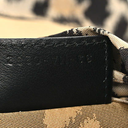 Christian Dior Canvas Mizza Embroidered Leopard DiorTravel Pouch Beige 7 of 11