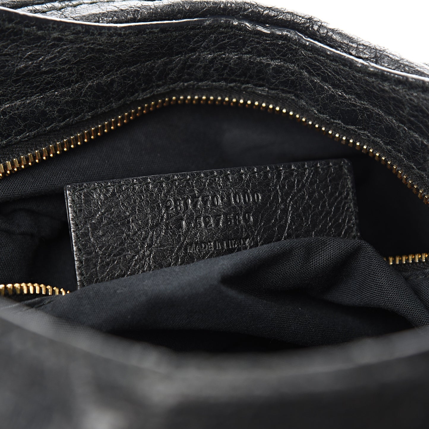 Agneau Giant 12 Gold Hardware City Black