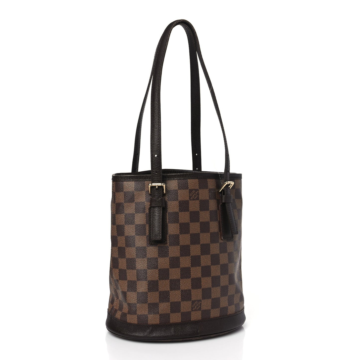 LOUIS VUITTON Damier Ebene Marais Bucket 23