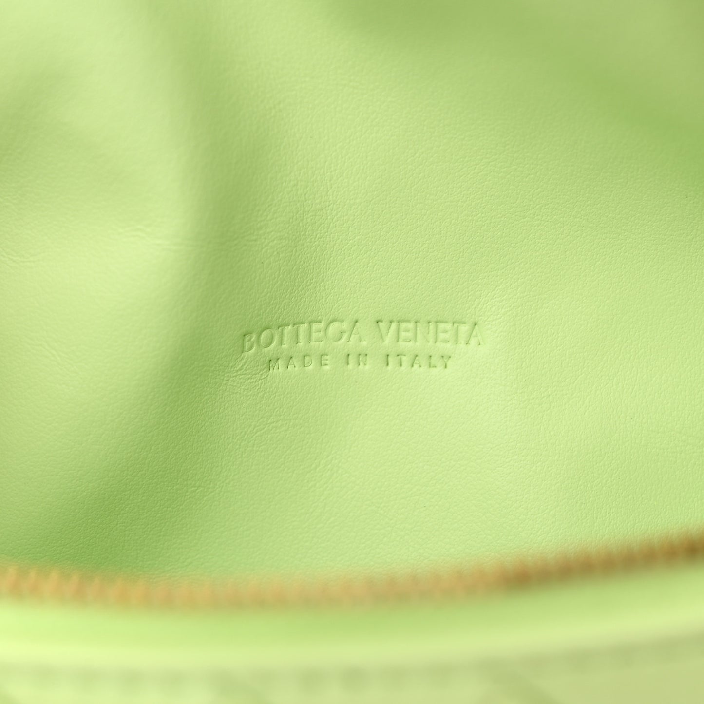 Nappa Intrecciato Belt Bag Fennel