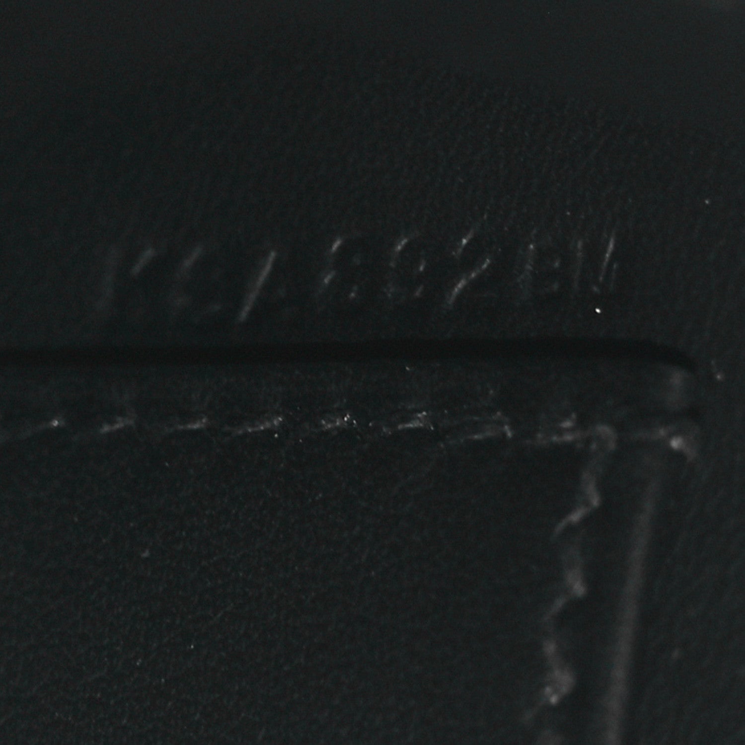 Hermes Swift Horseshoe Kelly Pochette Clutch Craie Black 7 of 12