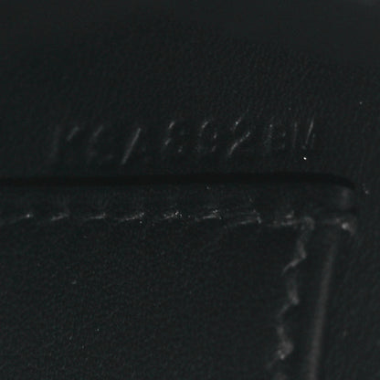 Hermes Swift Horseshoe Kelly Pochette Clutch Craie Black 7 of 12