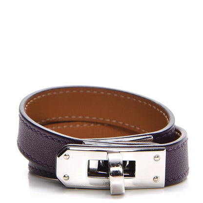 Hermes Swift Kelly Double Tour Bracelet XS Ultraviolet 1 of 7