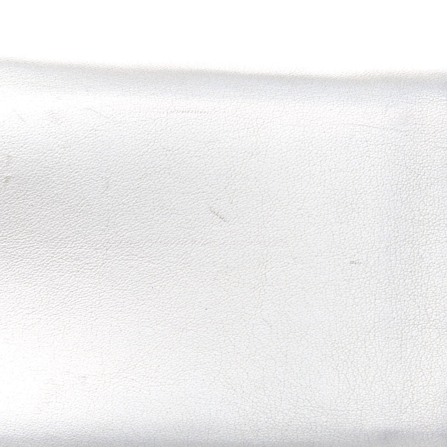 MCM Calfskin Roboter Tri-Fold Wallet White 7 of 9