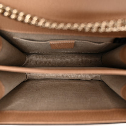 Gucci Dollar Calfskin Small Interlocking G Shoulder Bag Camelia 5 of 10