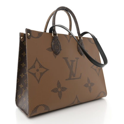 Louis Vuitton Reverse Monogram Giant Onthego MM 3 of 10