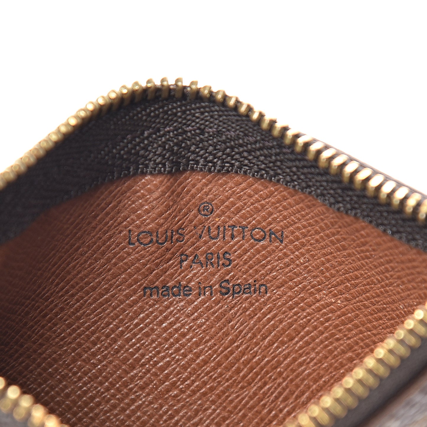 Monogram Key Pouch