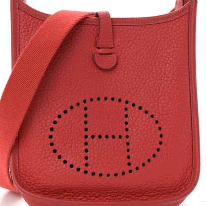 Hermes Taurillon Clemence Amazone Evelyne TPM Bougainvillea 8 of 11