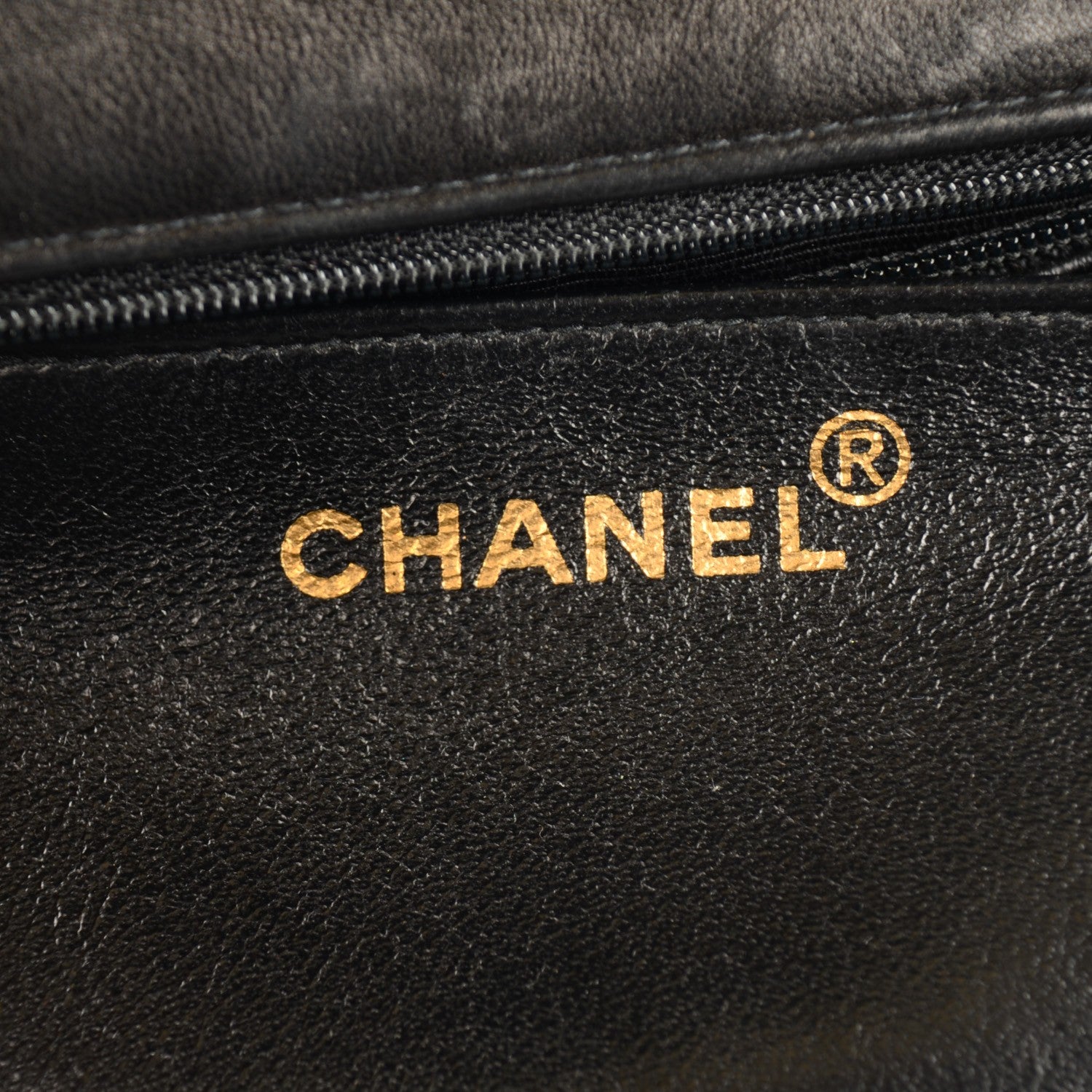 Chanel Lambskin Quilted Mini Square Flap Black 9 of 11