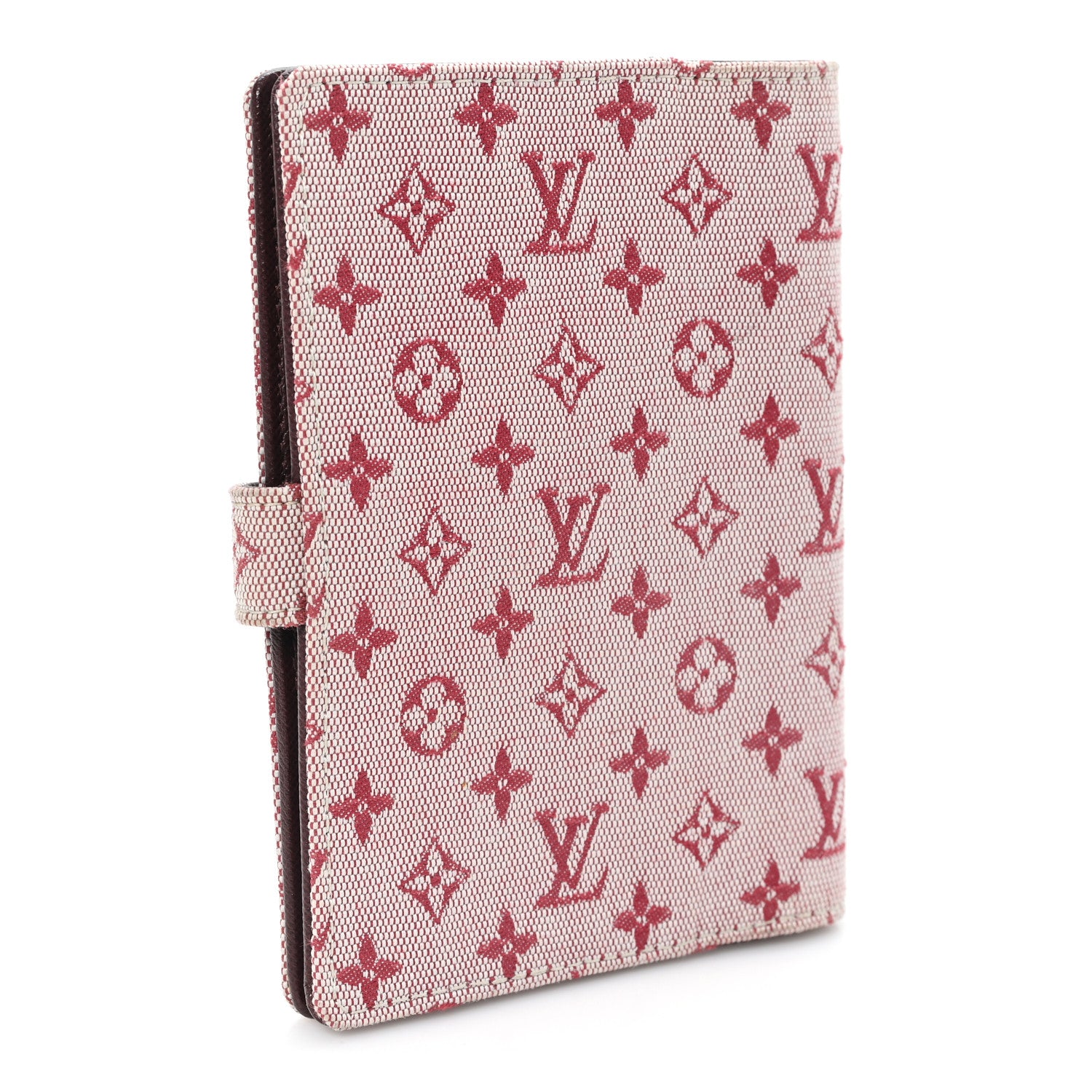 Louis Vuitton Mini Lin Small Ring Agenda Cover Cherry 3 of 8