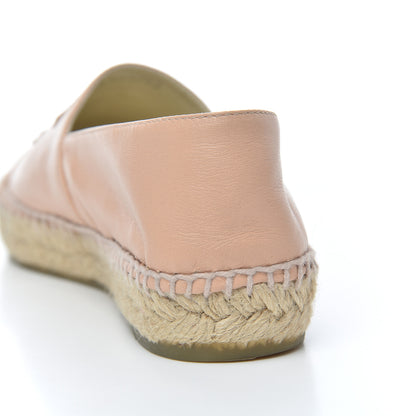 Chanel Lambskin CC Espadrilles 35 Nude 11 of 20