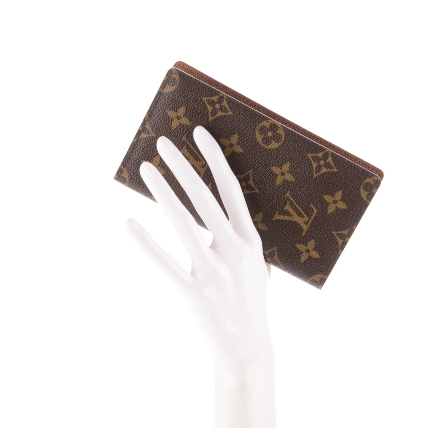 Louis Vuitton Monogram Checkbook Holder Wallet 2 of 7