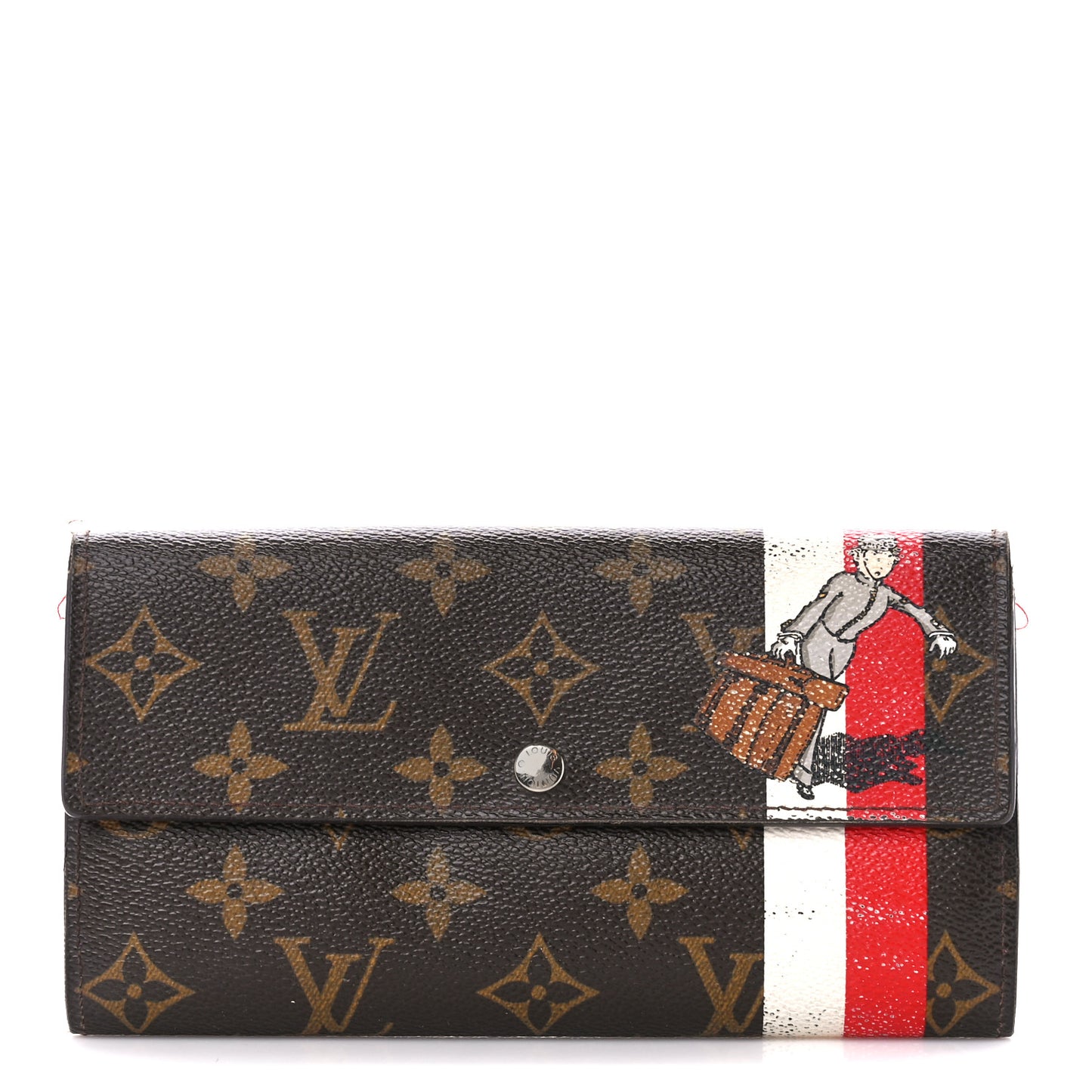 Monogram Groom Sarah Wallet