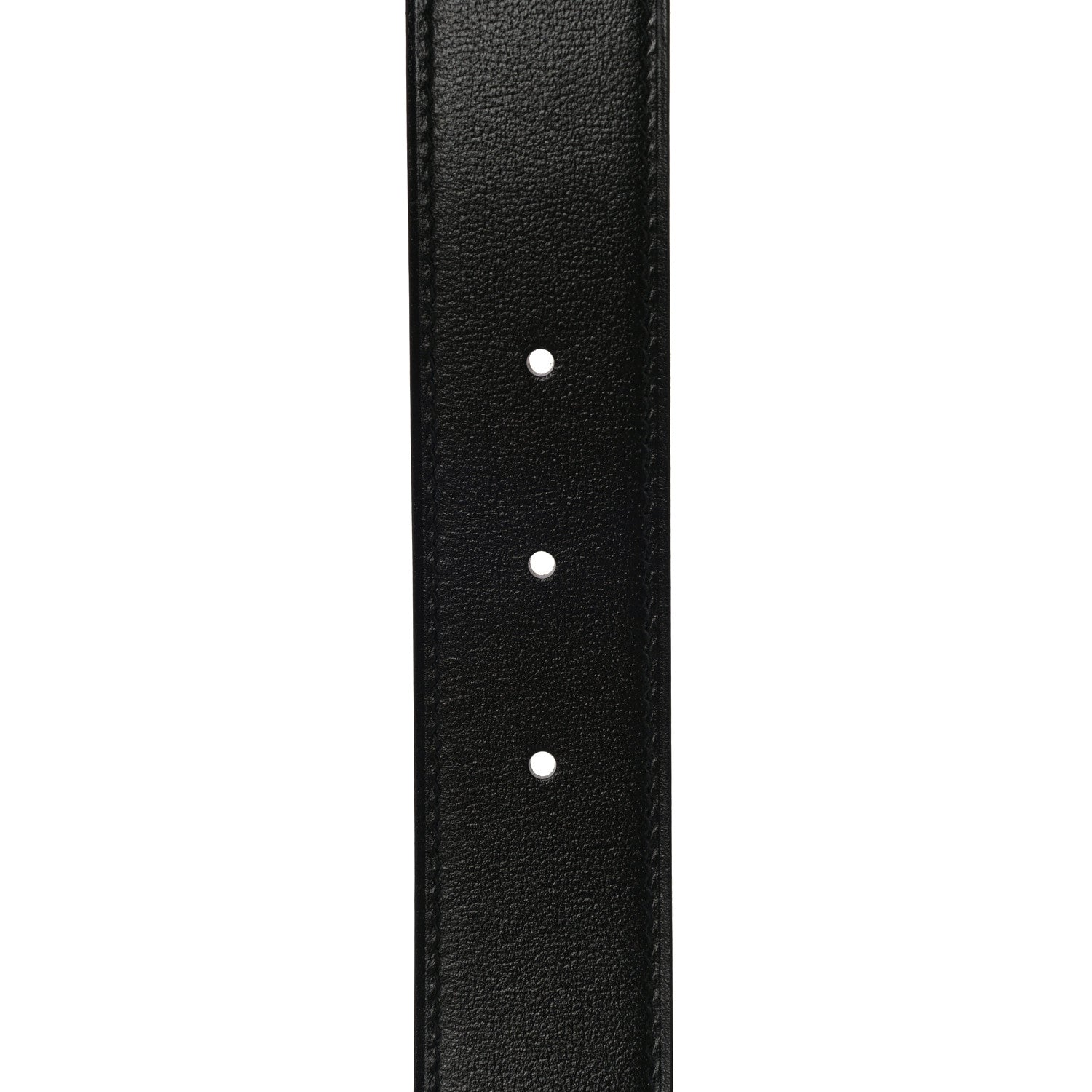 Hermes Box Togo 32mm Belt Strap 95 Black Orange 6 of 7