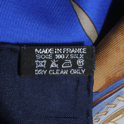 Hermes Silk Mon Petit Cheval Mexicain Scarf 90 7 of 7