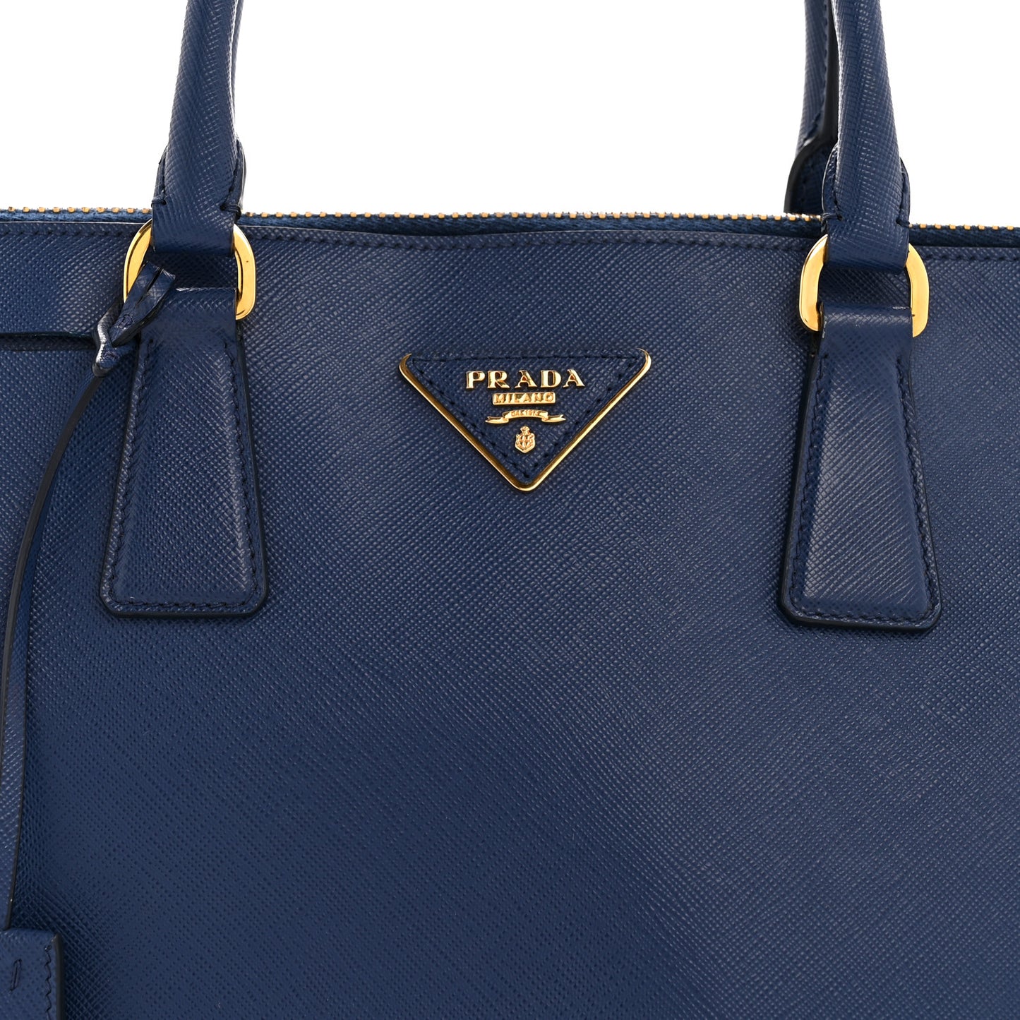 Saffiano Lux Large Promenade Tote Bluette