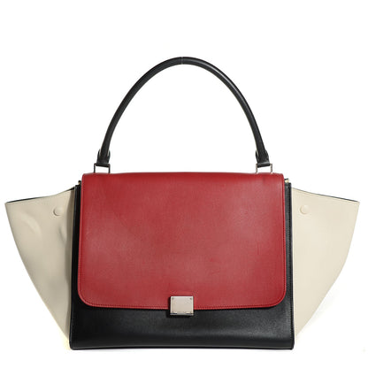 Celine Smooth Calfskin Large Tri-Color Trapeze 1 of 8