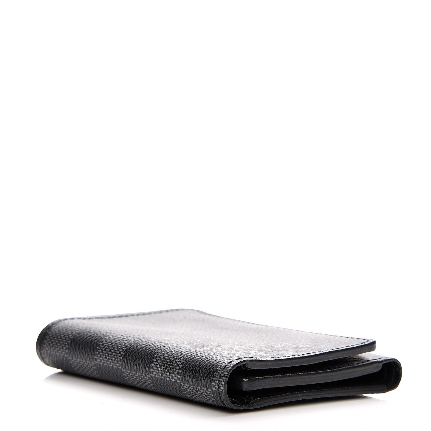 Damier Graphite Canvas Tri-Fold Compact Wallet