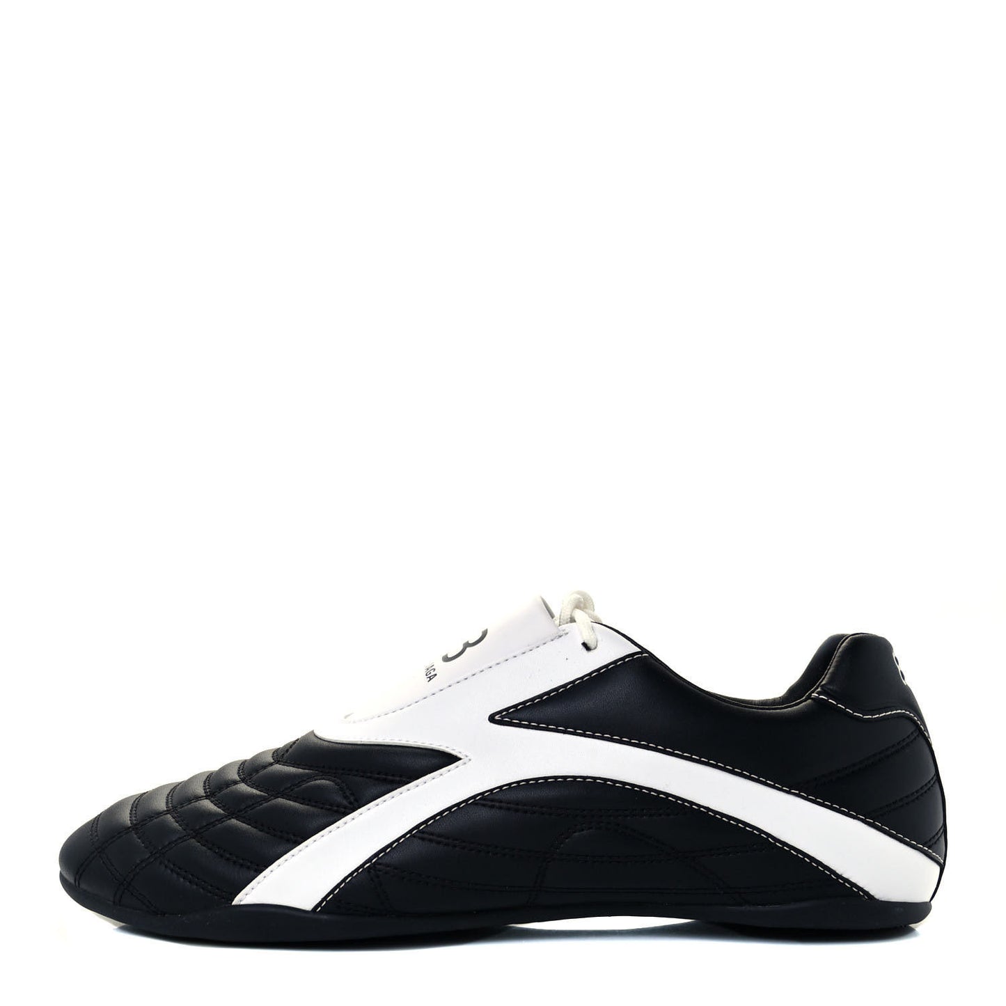 Polyurethane Mens Zen Sneakers 44 Black White