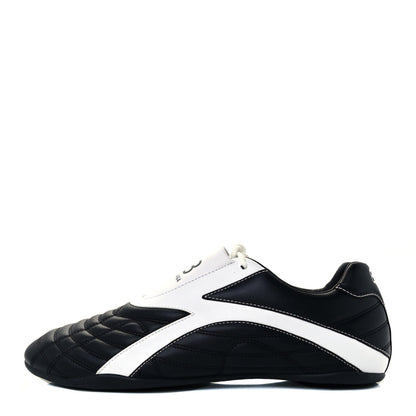 Balenciaga Polyurethane Mens Zen Sneakers 44 Black White 1 of 11