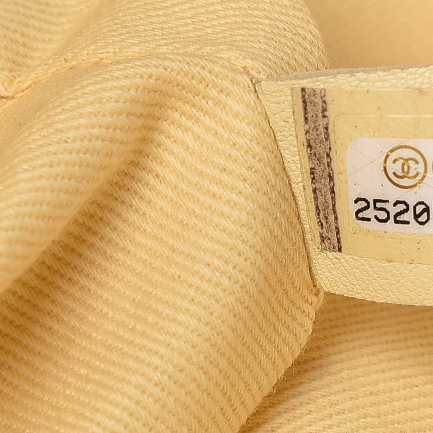 Canvas Medium Deauville Tote Light Yellow
