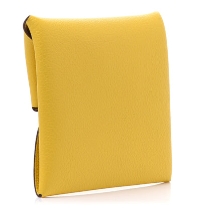 Hermes Evercolor Bastia Coin Purse Jaune De Naples 3 of 8