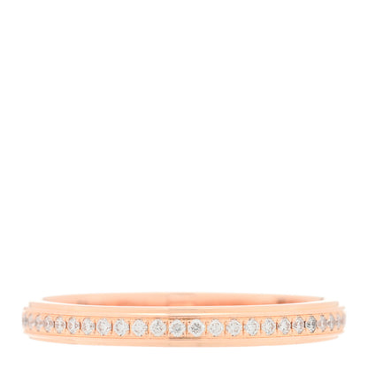 Cartier 18K Pink Gold Diamond 2.3mm D'Amour Wedding Band Ring 49 5 3 of 4