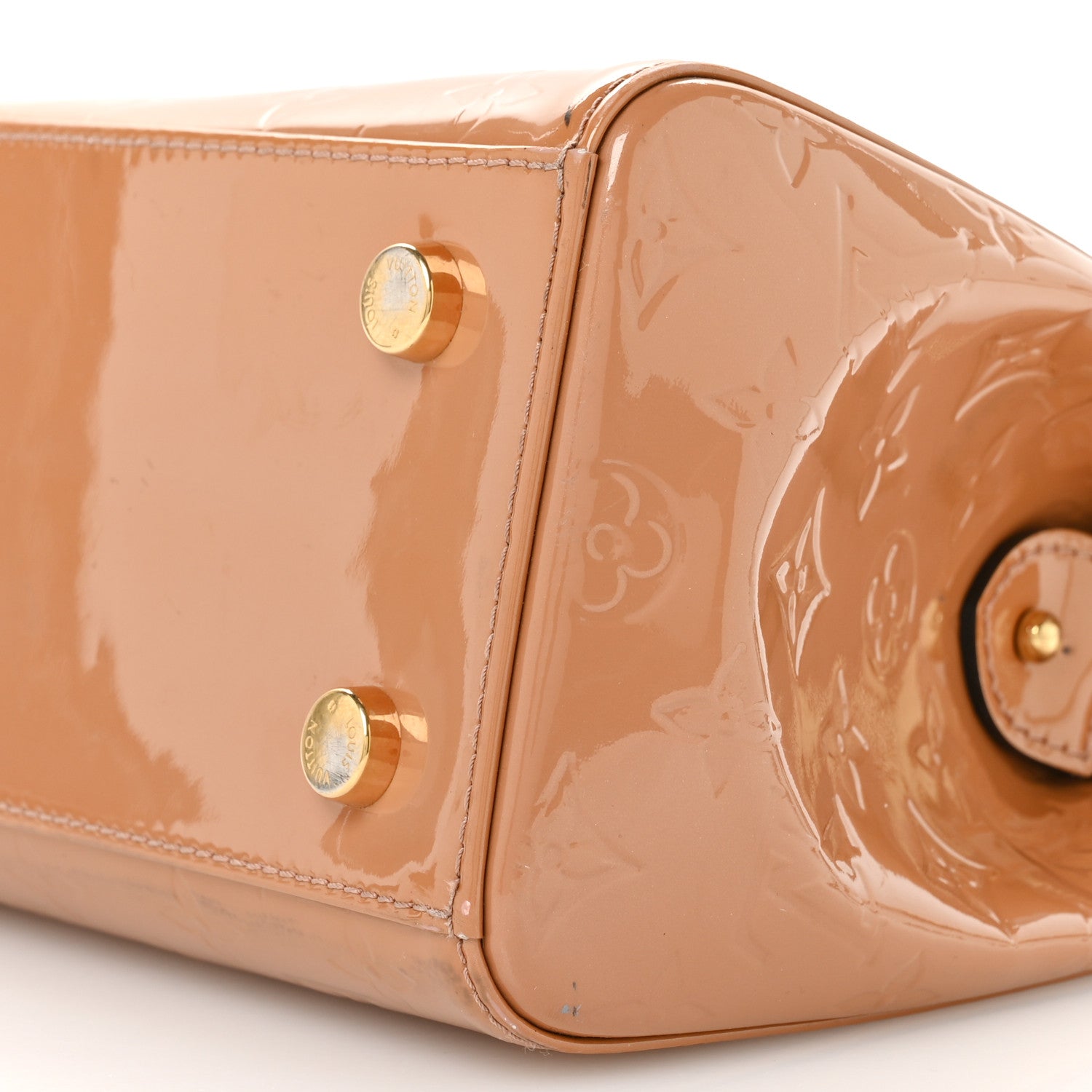 Louis Vuitton Vernis Brea MM Rose Velours 10 of 11