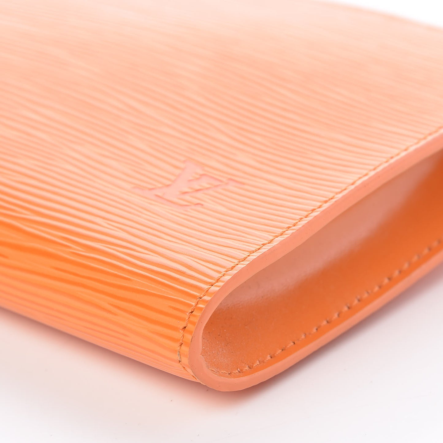 Epi Pochette Accessories 24 Mandarin