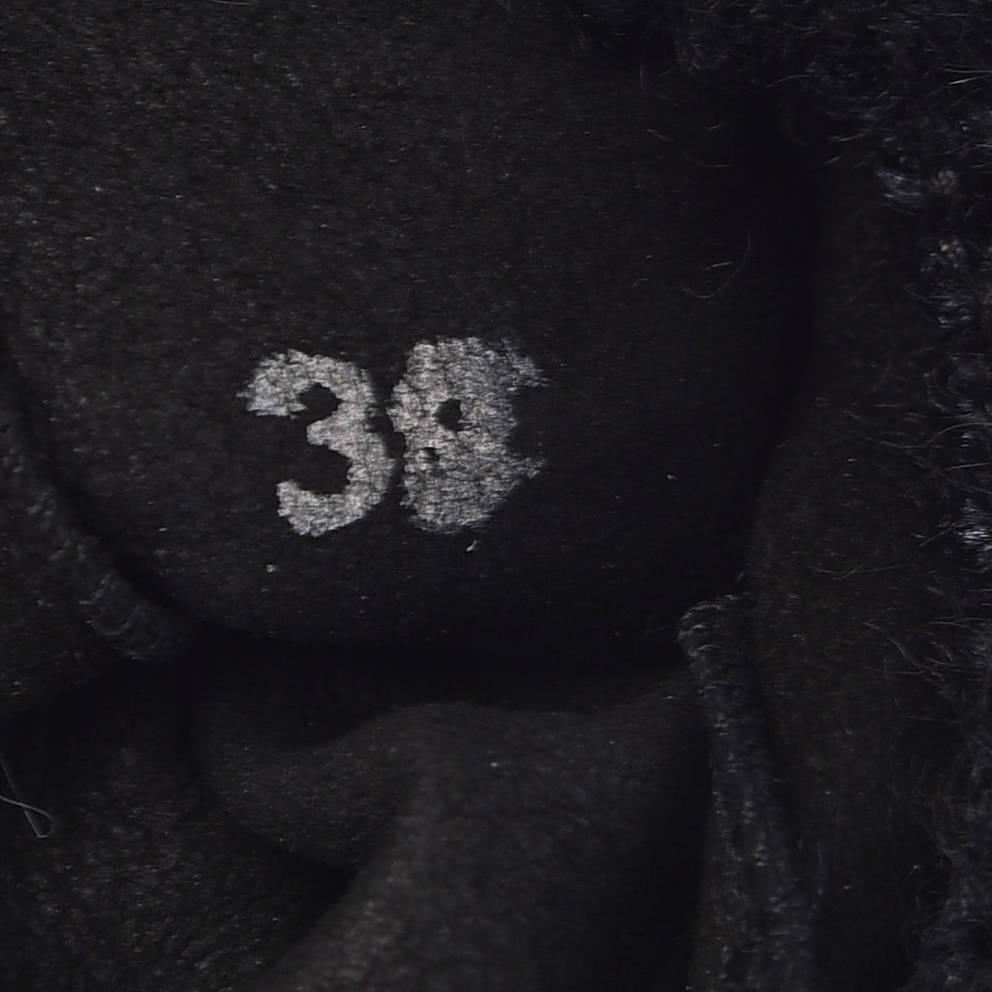 Lambskin Knit Gloves 8 Black