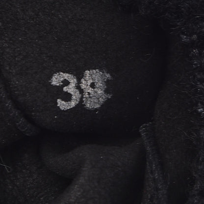 Chanel Lambskin Knit Gloves 8 Black 4 of 8