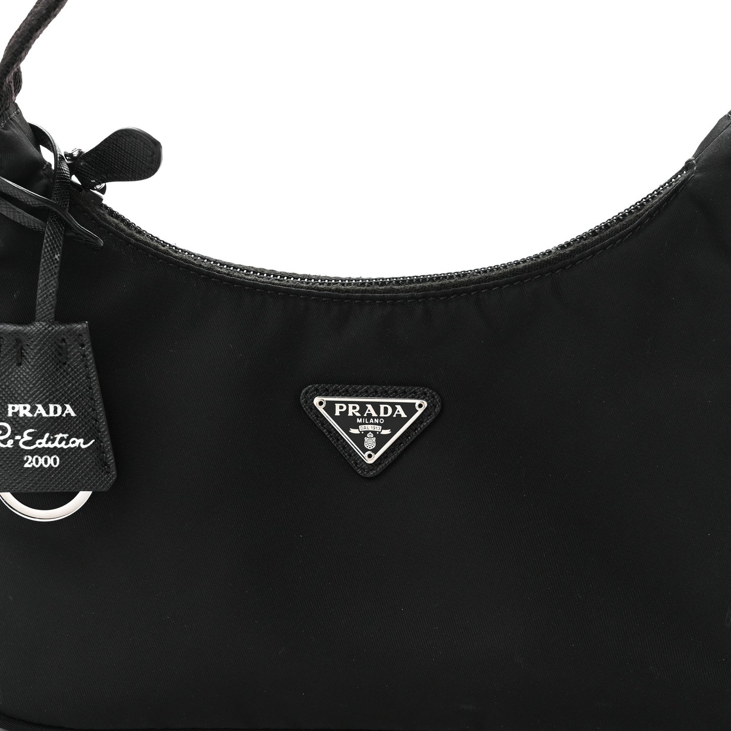 Tessuto Nylon Mini Re-Edition 2000 Bag Black